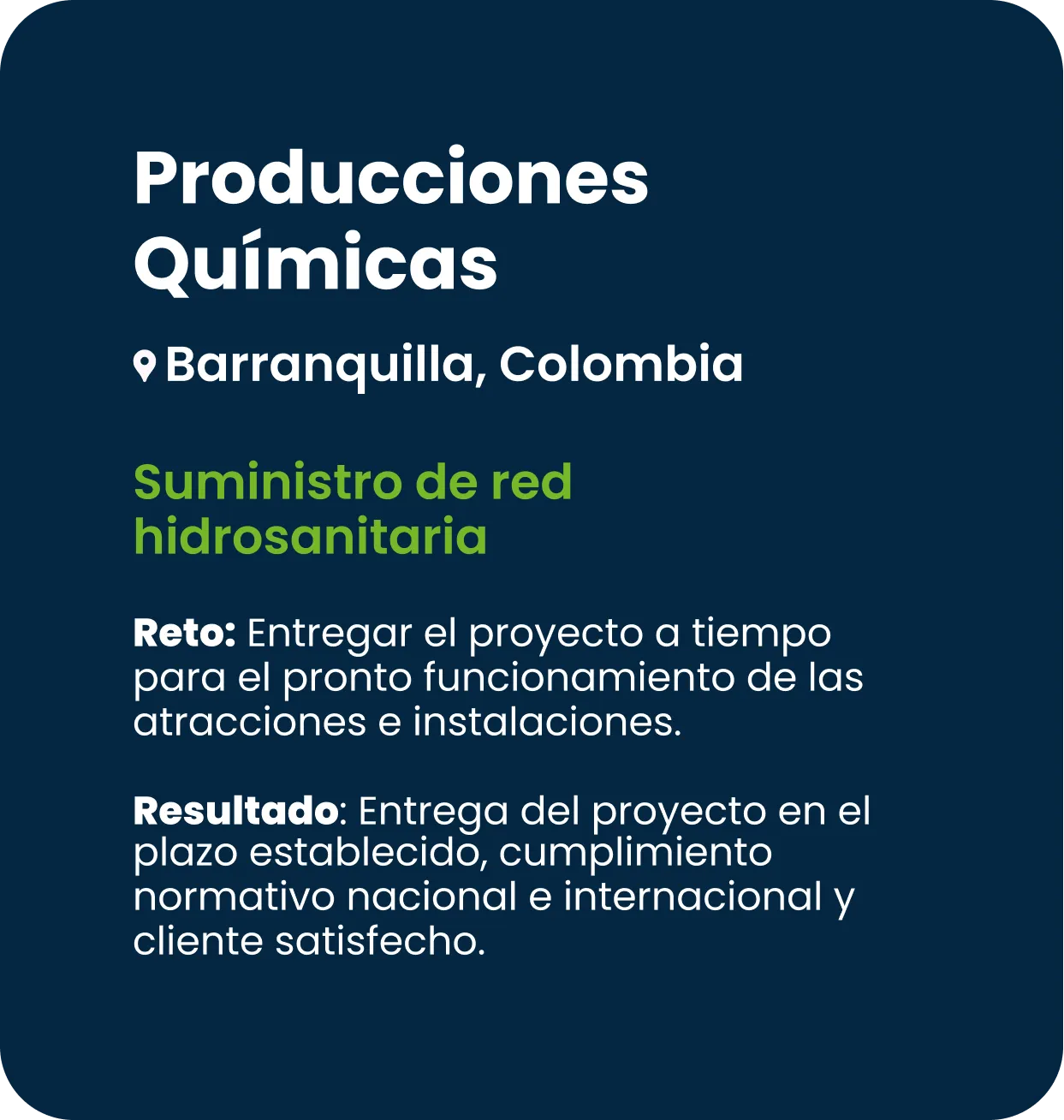 producciones quimicas